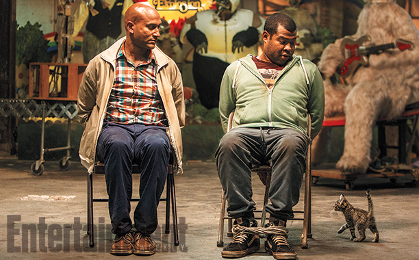 Stars Keegan-Michael Key and Jordan Peele in Keanu. Photo Credit: Entertainment Weekly