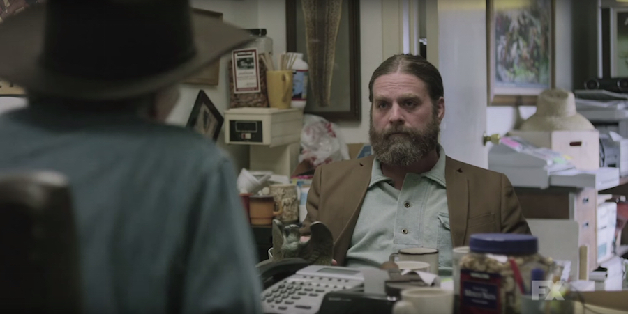 Zach Galifianakis in Baskets. Photo Credit: FX