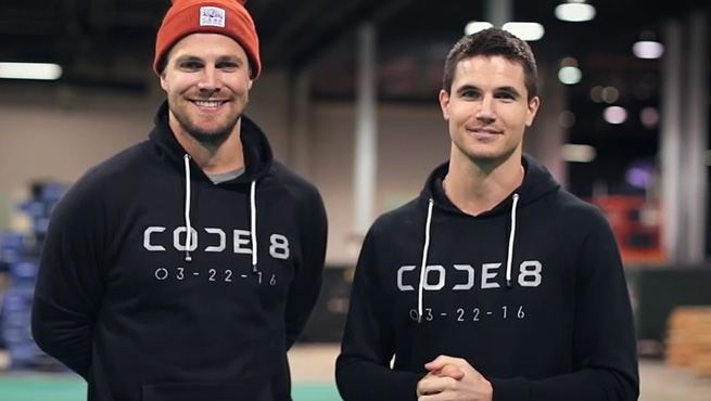 Photo of Stephen Amell and Robbie Amell Team Up for Short Film 'Code 8'