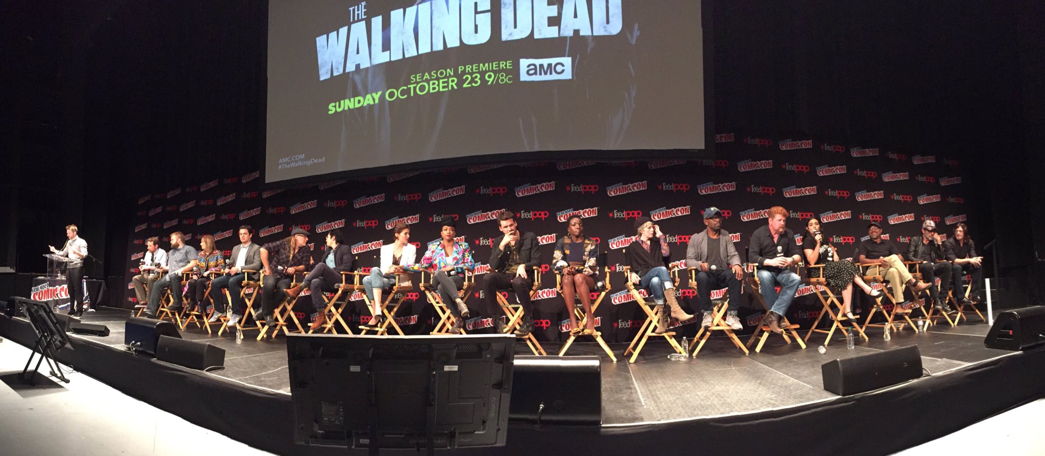 Photo of 'The Walking Dead' Cast Dishes On Brutal Season 7 at NYCC