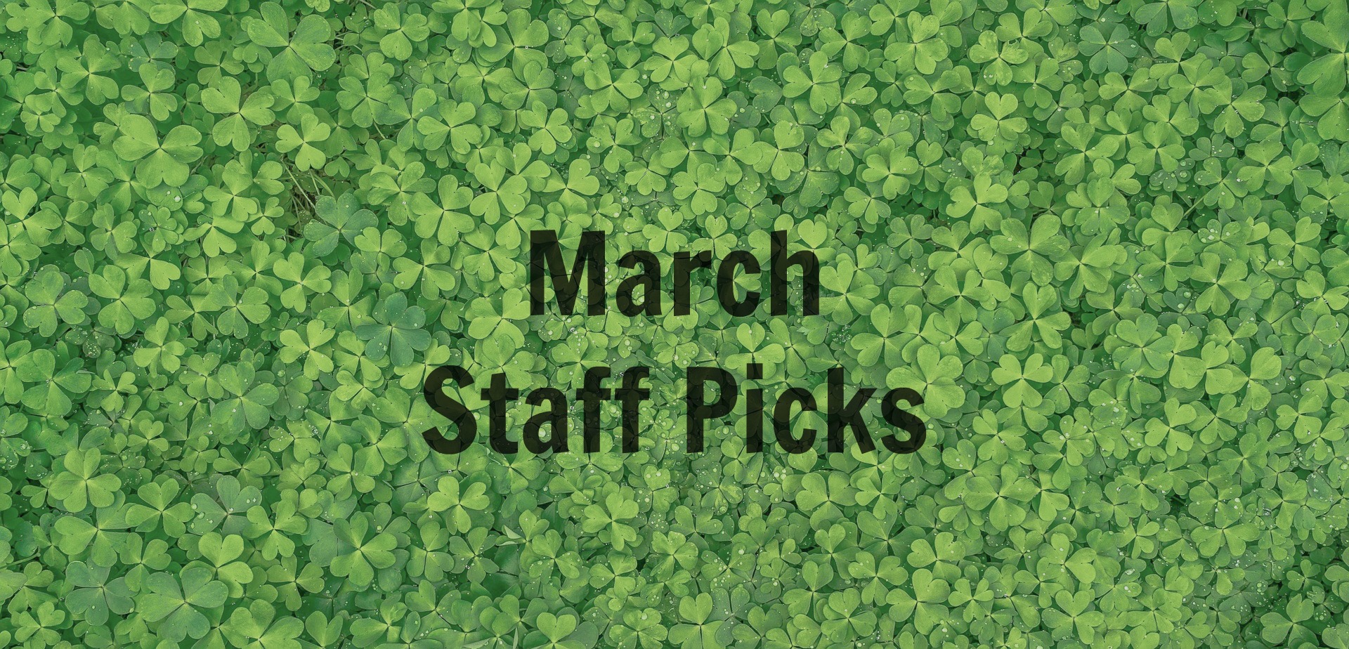 Photo of March Staff Picks