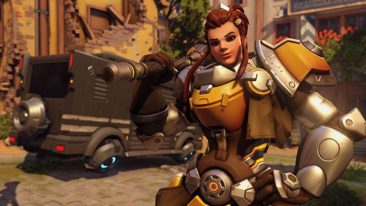 Photo of Brigitte charges into Overwatch