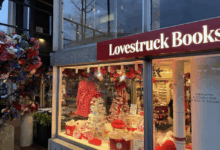 Storefront of Lovestruck Books. Photo Courtesy of Amulet Giberti.