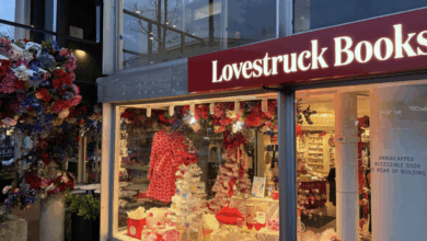 Storefront of Lovestruck Books. Photo Courtesy of Amulet Giberti.
